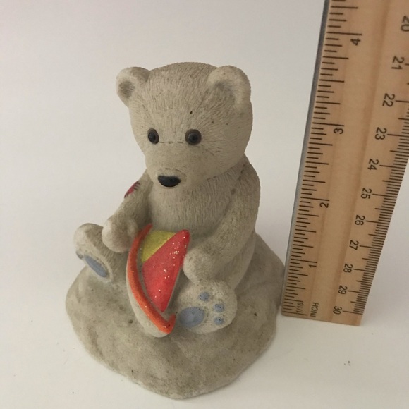 2001 A Mr Sandman Sand Sculpture Bear Figurine - Picture 6 of 9